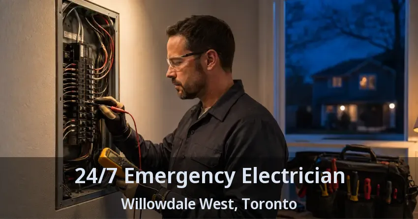 24/7 Emergency Electrician Willowdale West, Toronto - ON