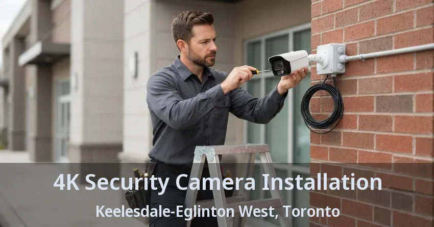 4K Security Camera Installation Keelesdale-Eglinton West, Toronto - ON