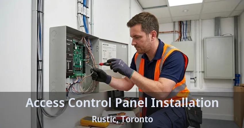 Access Control Panel Installation Rustic, Toronto - ON