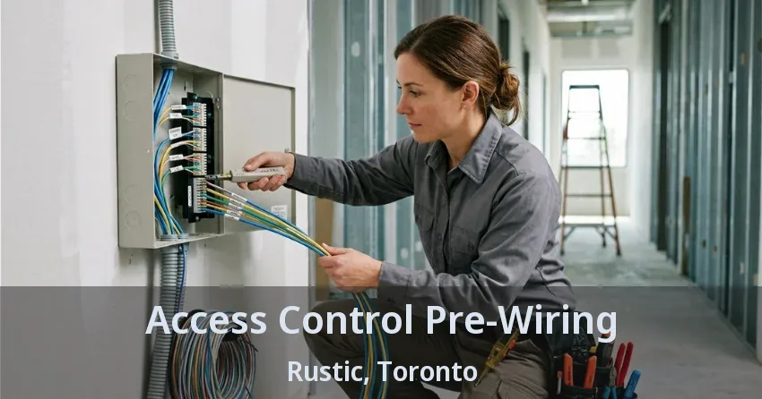 Access Control Pre-Wiring Rustic, Toronto - ON