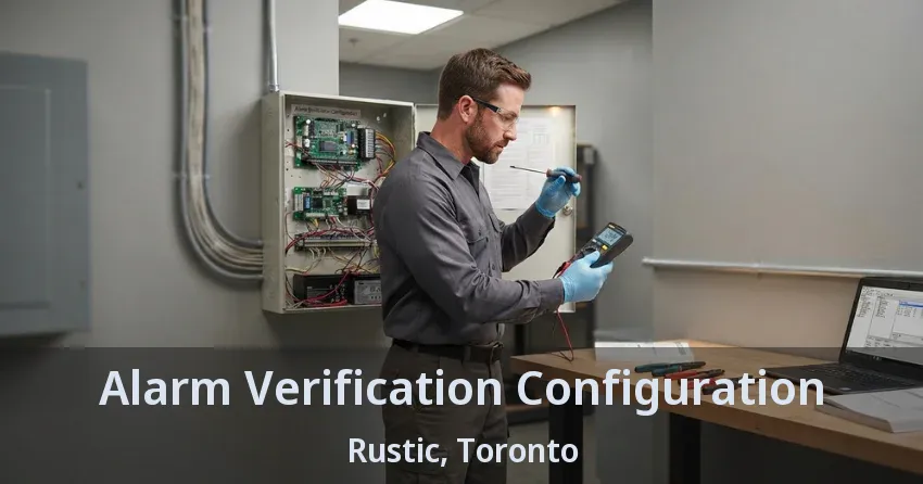 Alarm Verification Configuration Rustic, Toronto - ON