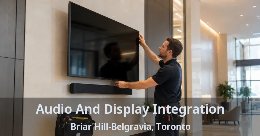 Audio And Display Integration Briar Hill-Belgravia, Toronto - ON