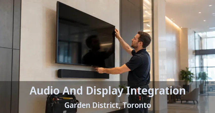 Audio And Display Integration Garden District, Toronto - ON