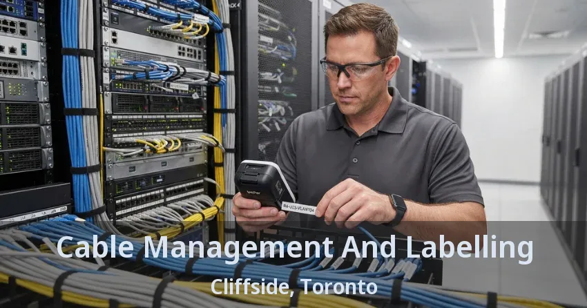 Cable Management And Labelling Cliffside, Toronto - ON