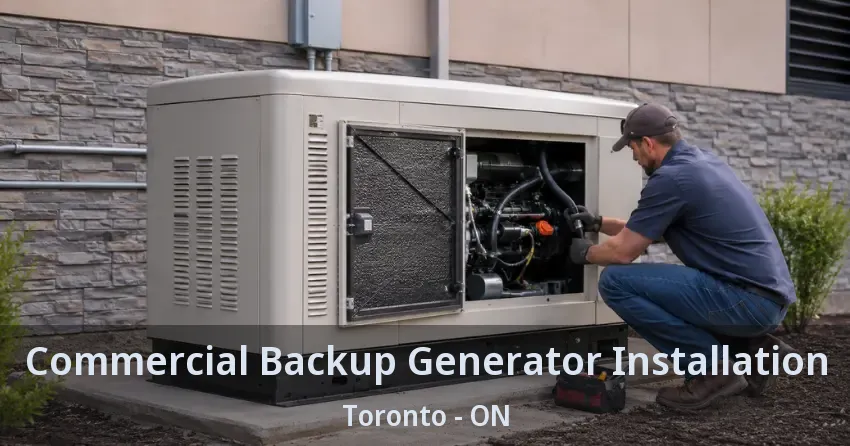 Commercial Backup Generator Installation Toronto - ON
