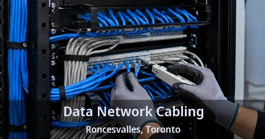 Data Network Cabling Roncesvalles, Toronto - ON