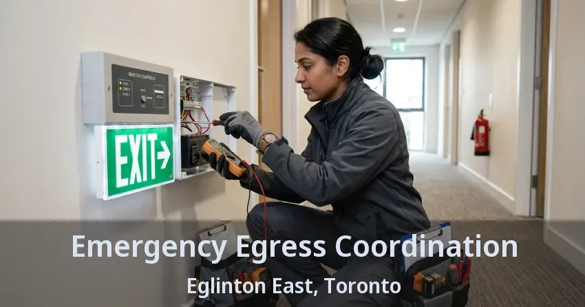 Emergency Egress Coordination Eglinton East, Toronto - ON