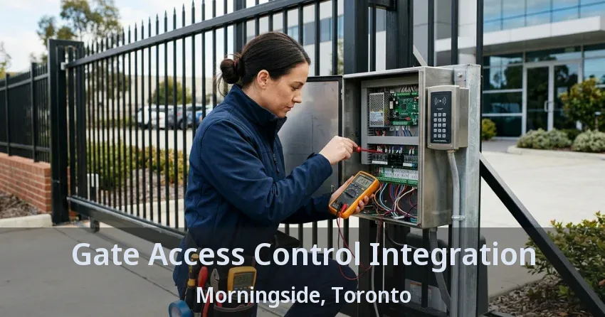 Gate Access Control Integration Morningside, Toronto - ON