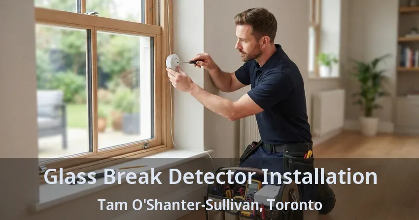 Glass Break Detector Installation Tam O'Shanter-Sullivan, Toronto - ON