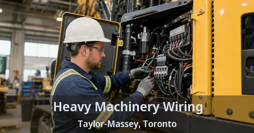 Heavy Machinery Wiring Taylor-Massey, Toronto - ON