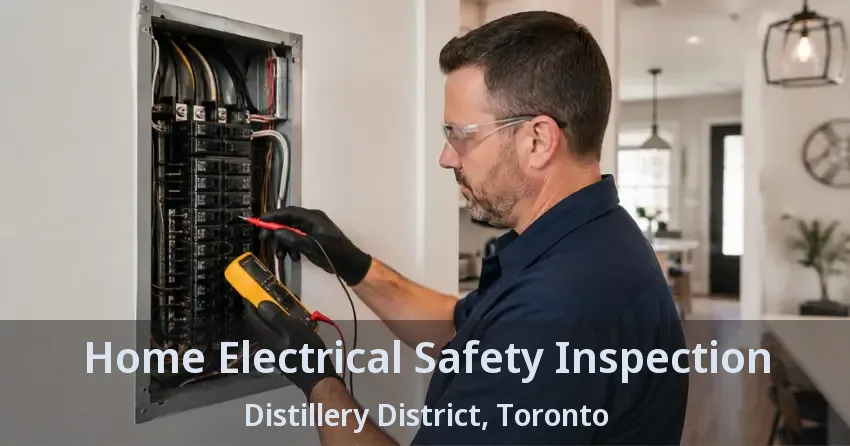 Home Electrical Safety Inspection Distillery District, Toronto - ON