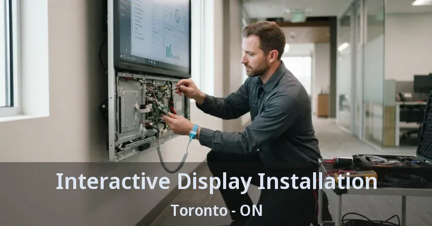Interactive Display Installation Toronto - ON