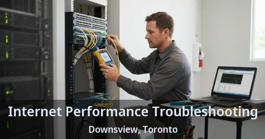 Internet Performance Troubleshooting Downsview, Toronto - ON