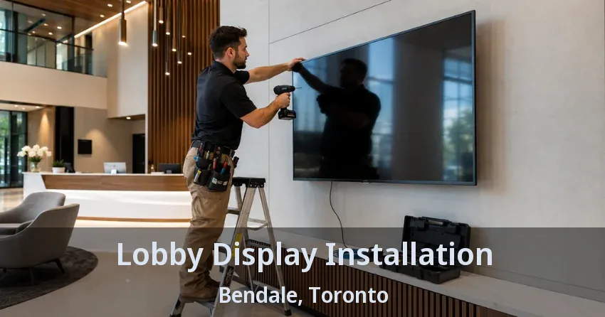 Lobby Display Installation Bendale, Toronto - ON