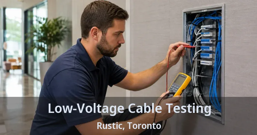 Low-Voltage Cable Testing Rustic, Toronto - ON