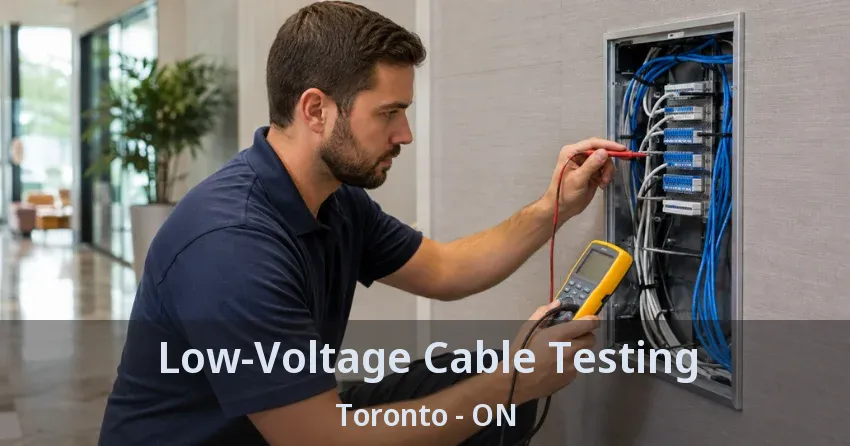 Low-Voltage Cable Testing Toronto - ON