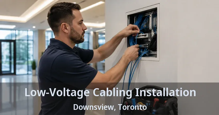 Low-Voltage Cabling Installation Downsview, Toronto - ON
