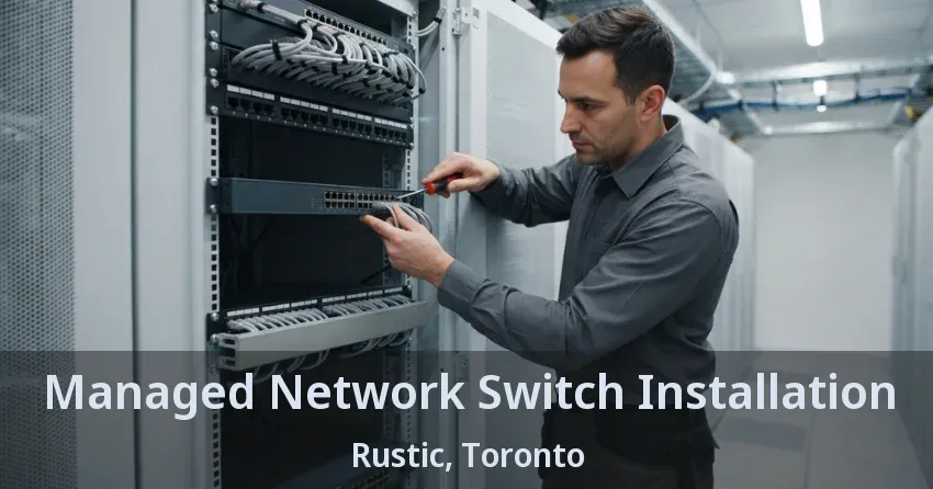 Managed Network Switch Installation Rustic, Toronto - ON