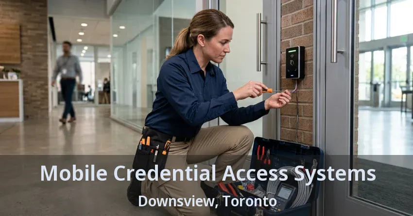 Mobile Credential Access Systems Downsview, Toronto - ON