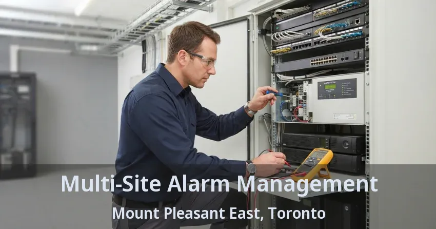 Multi-Site Alarm Management Mount Pleasant East, Toronto - ON