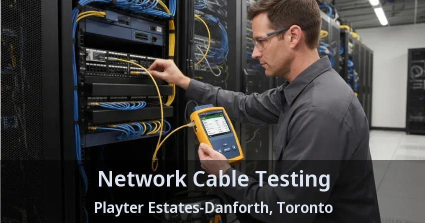Network Cable Testing Playter Estates-Danforth, Toronto - ON