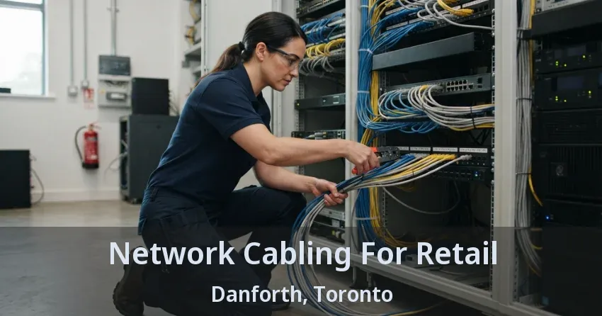 Network Cabling For Retail Danforth, Toronto - ON
