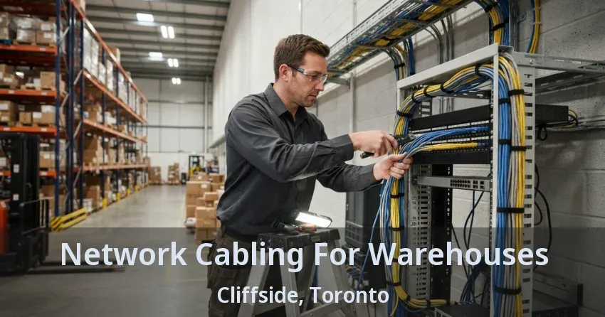 Network Cabling For Warehouses Cliffside, Toronto - ON