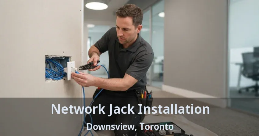 Network Jack Installation Downsview, Toronto - ON
