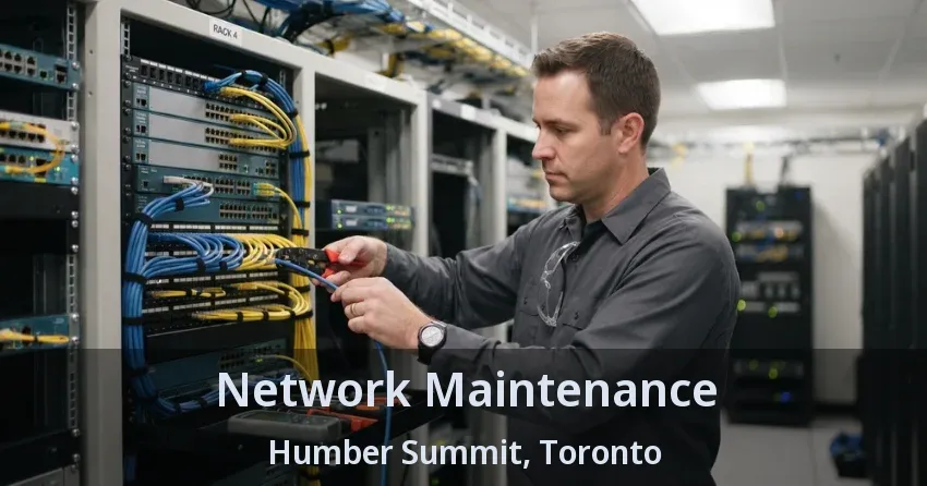 Network Maintenance Humber Summit, Toronto - ON