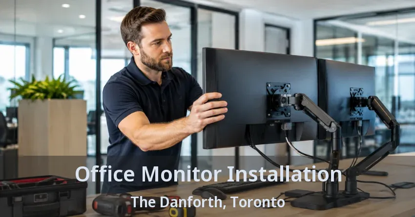 Office Monitor Installation The Danforth, Toronto - ON
