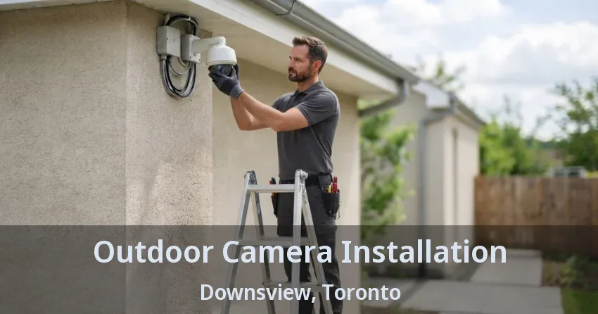 Outdoor Camera Installation Downsview, Toronto - ON