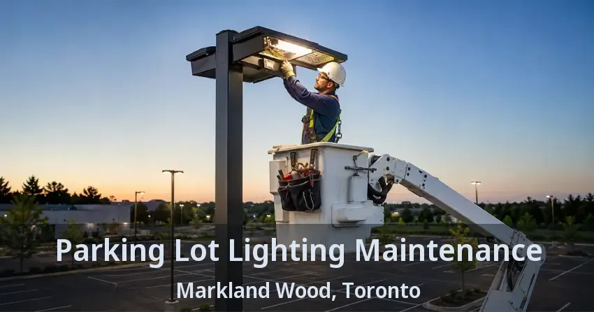 Parking Lot Lighting Maintenance Markland Wood, Toronto - ON