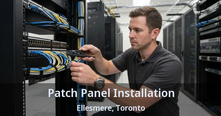 Patch Panel Installation Ellesmere, Toronto - ON