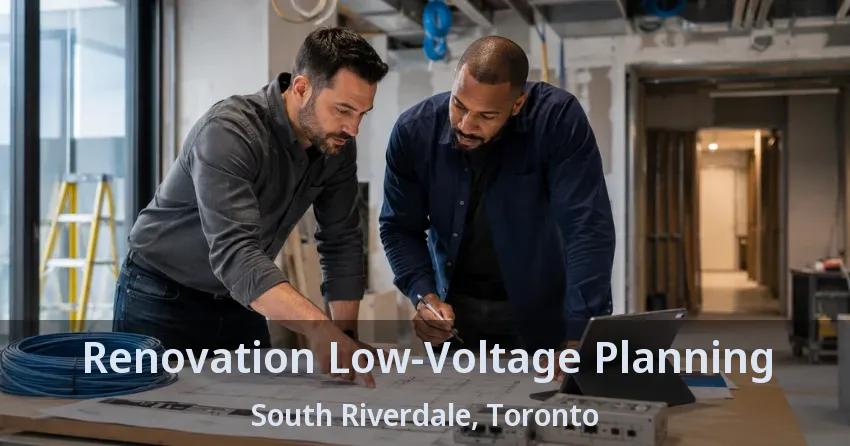 Renovation Low-Voltage Planning South Riverdale, Toronto - ON