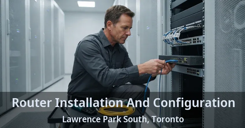 Router Installation And Configuration Lawrence Park South, Toronto - ON