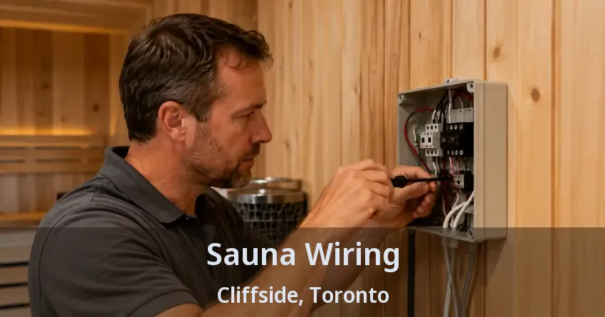 Sauna Wiring Cliffside, Toronto - ON
