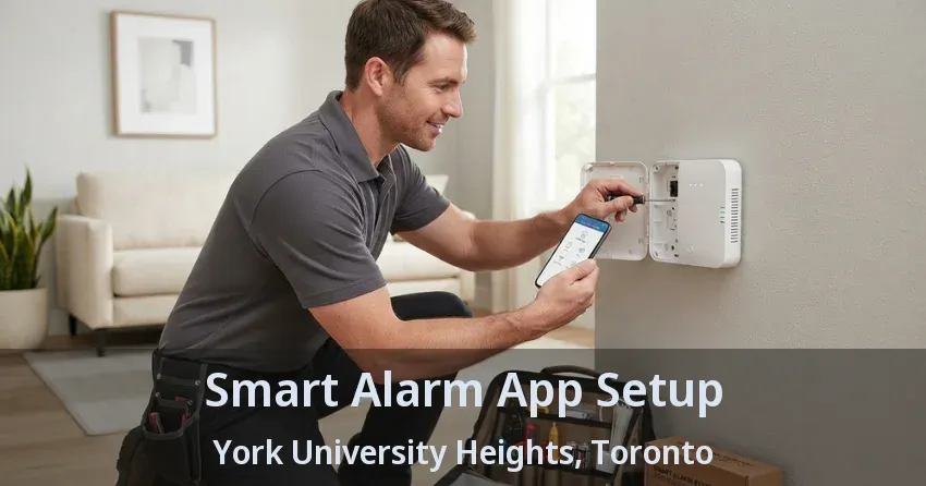 Smart Alarm App Setup York University Heights, Toronto - ON