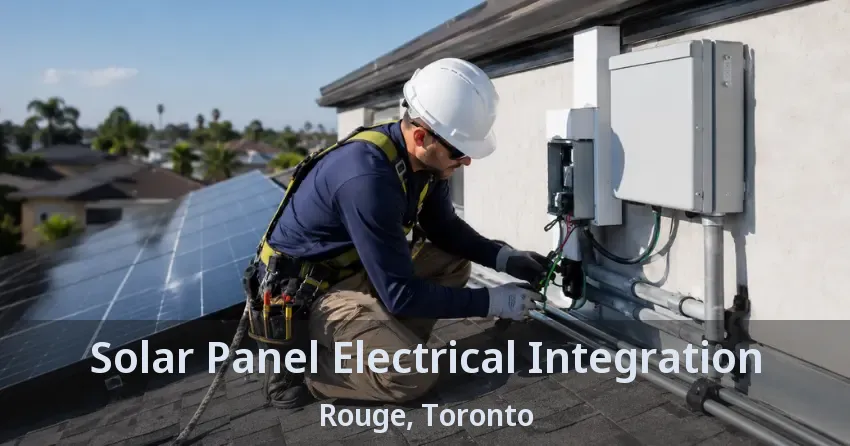 Solar Panel Electrical Integration Rouge, Toronto - ON