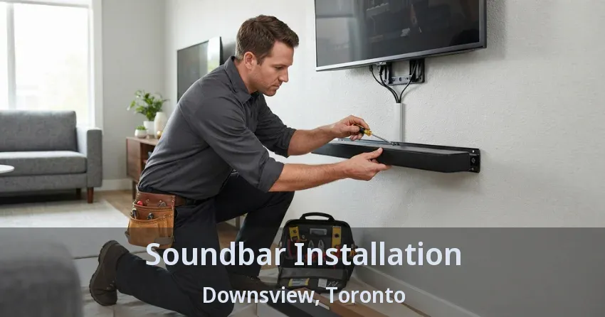 Soundbar Installation Downsview, Toronto - ON