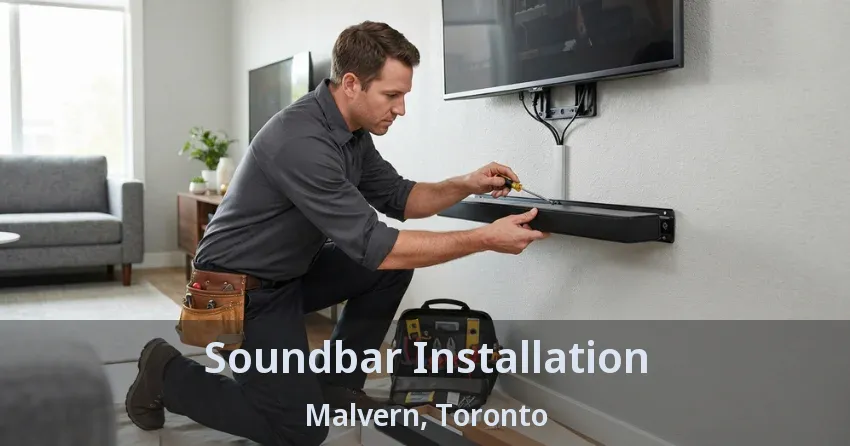 Soundbar Installation Malvern, Toronto - ON