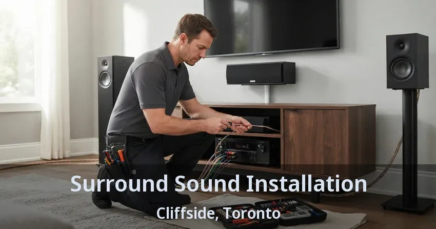 Surround Sound Installation Cliffside, Toronto - ON