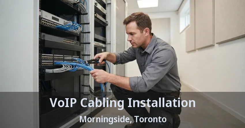 VoIP Cabling Installation Morningside, Toronto - ON
