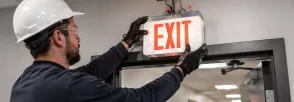 Emergency Exit Lighting Installation Rustic, Toronto